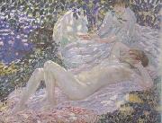 frederick carl frieseke Summer (nn02) oil on canvas